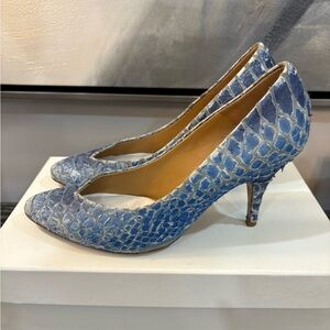 Maison Martin Margiela Blue Heels